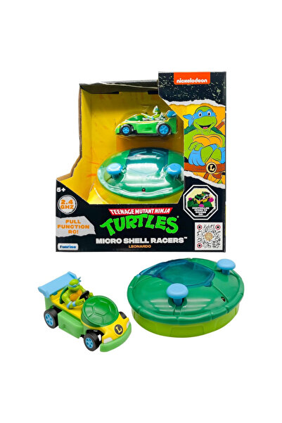 Funrise سلاحف النينجا المراهقة المتحولة RC ميكرو شل ريسيرز ليوناردو