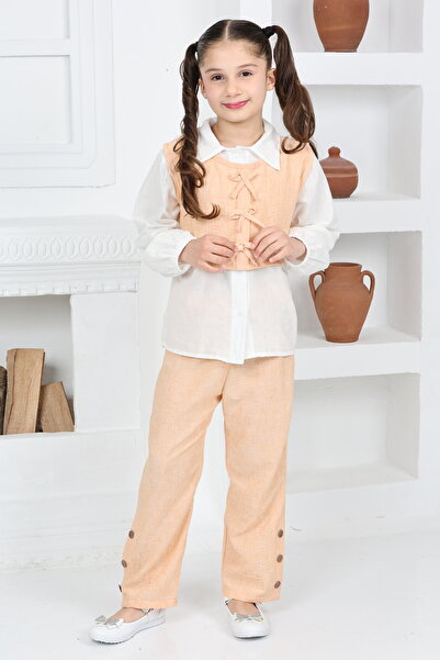relax kids Linen Shirt Triple Set