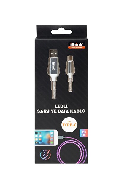 Ithink THİNK KABLO IŞIKLI TYPE-C K80C
