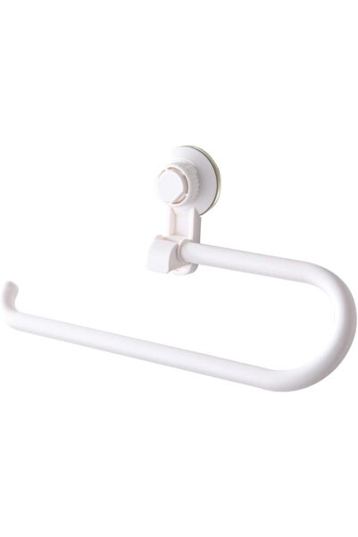 Arabest Toilet Paper Holder,Vacuum Suction Hooks,Suction Cup Clear Hanger wit...