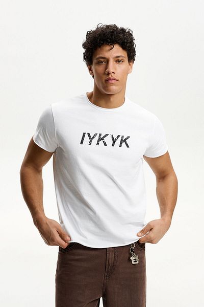 Bershka Short sleeve T-shirt with print