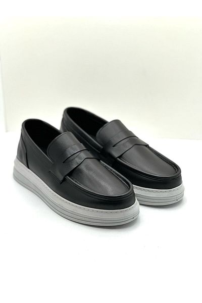 BESS SHOES Ежедневни мъжки обувки от естествена кожа, мокасини, леки обувки, летни обувки