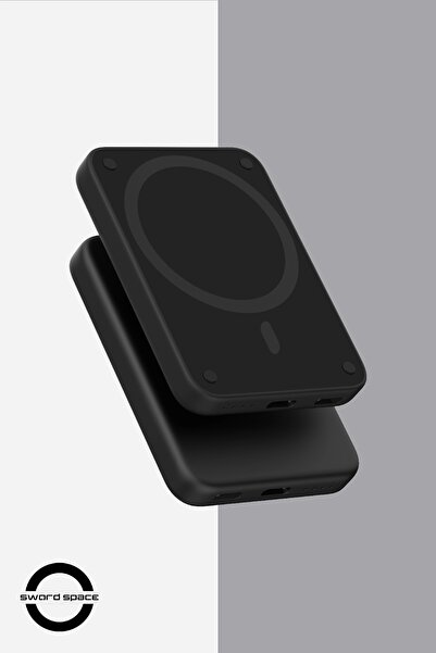 SWORD Magsafe Powerbank 4200mAh 15W Hızlı Şarj İnce ve Hafif iPhone ve Android Uyumlu