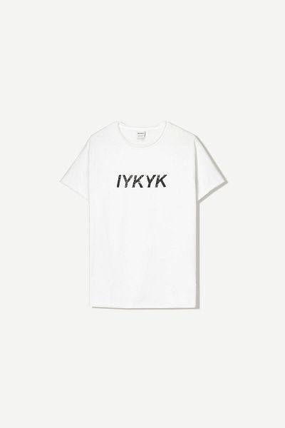 Bershka Short sleeve T-shirt with print