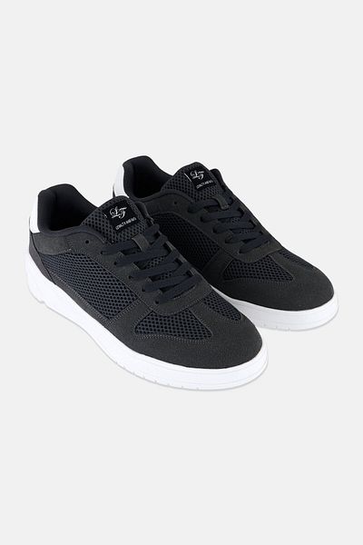 Loyalty And Faith Men Lace Up Volter Lace Up Shoes, Dark Grey