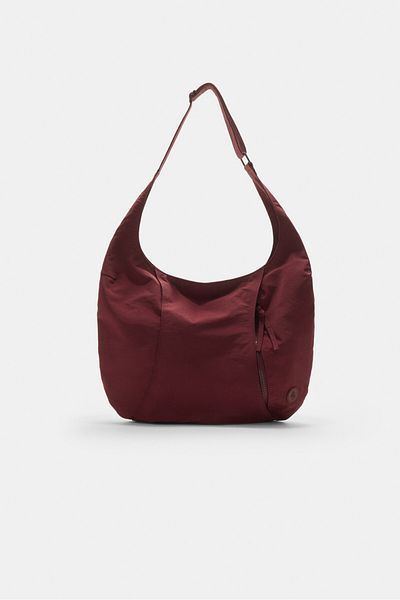 Stradivarius Fabric moon shoulder bag