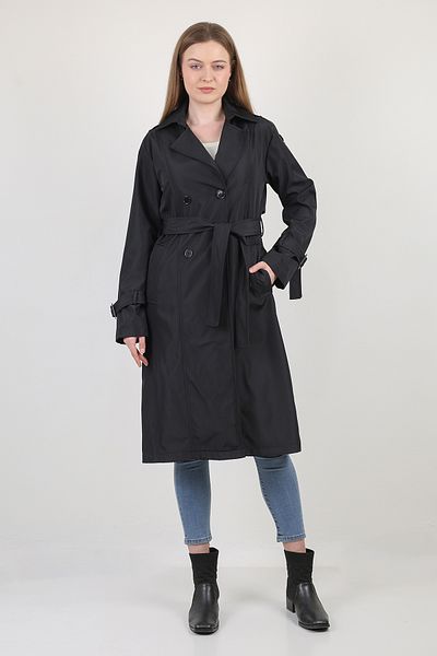 NARİKA Stylish New Season Trench Coat with Sleeve Palette