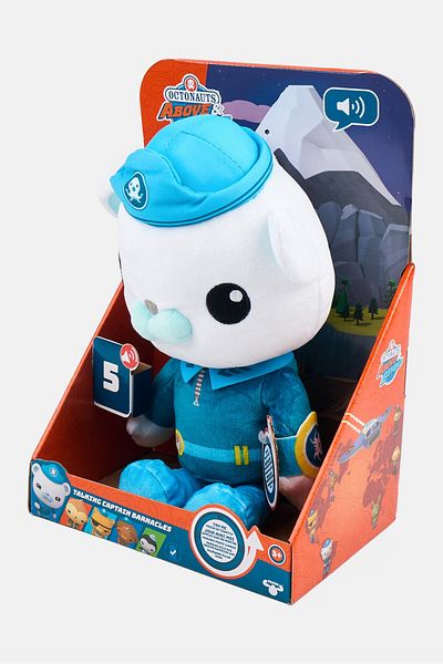 Octonauts كابتن بارناكلز القطيفة، أزرق