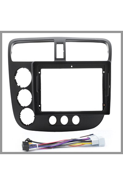GOVİMAKS Honda Civic VTEC2 2001-2006 9'' SİYAH ANDROID MULTİMEDYA ÇERÇEVESİ -...