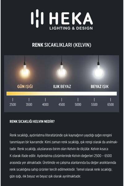 Heka Smd Led Ampul 5 Watt G4 Gün Işığı ERD-267