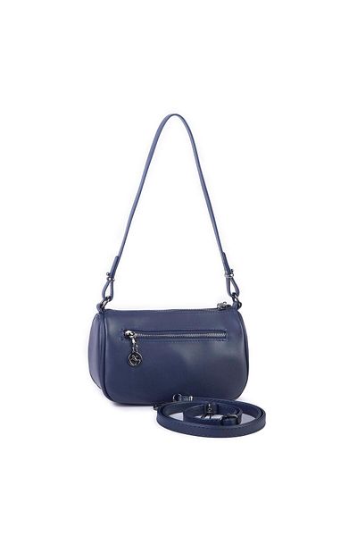 Nas Bag Geantă de umăr și crossbody cu împânzire Dona albastru bleumarin