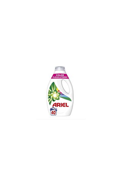 Ariel Color Clean & Fresh Liquid Laundry Detergent, 40 Washes, 2l