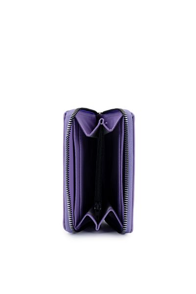 Kukura Faux Leather Women's Wallet Lilac Zc202