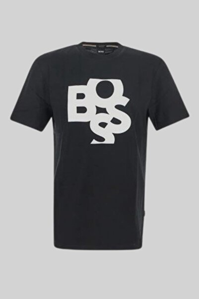 BOSS Tiburt Erkek Bisiklet Yaka T-shirt50476793