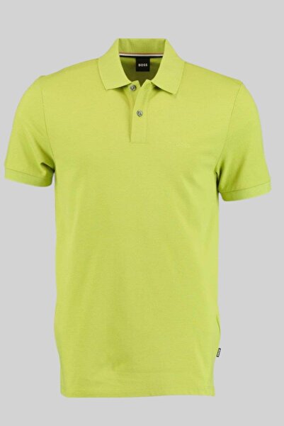 BOSS Regular Fit Pallas Polo Yaka T-shirt Yeşil