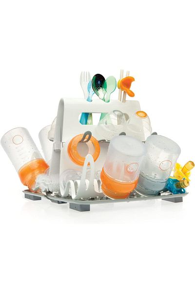 COOYA Baby Bottle Drying Rack, Large Capacity, Accommodates Feeding Accessories and Teething Toys