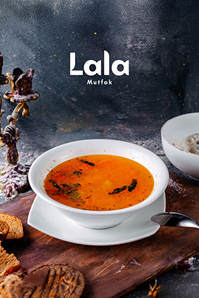 Lala Mutfak Gözde Küçük Çorba Kasesi – 3'lü Set - Dayanıklı Melamin (Ø 15 CM)