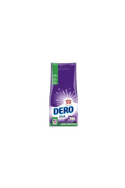 Dero 2in1 Powder Laundry Detergent Lavender and Jasmine, 7.5 Kg, 100 Washes