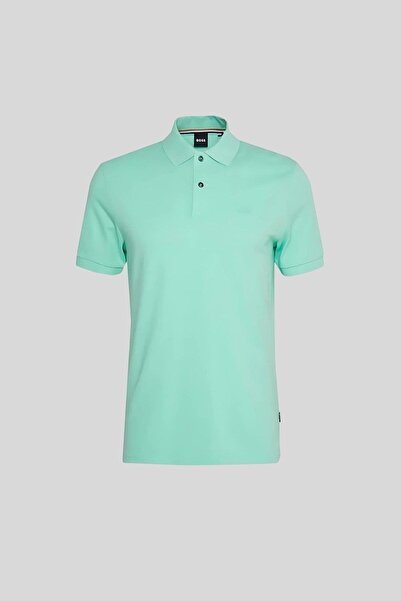 BOSS Regular Fit Pallas Polo Yaka T-shirt Yeşil