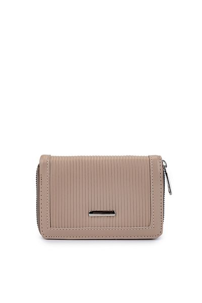 Kukura Women's Faux Leather Wallet Mink Zc202