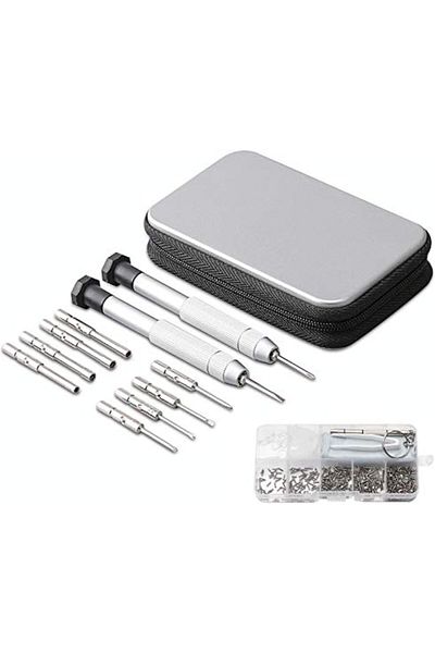 COOYA Precision Screwdriver Set, Eyeglass repair kit with 10-style screwdrivers