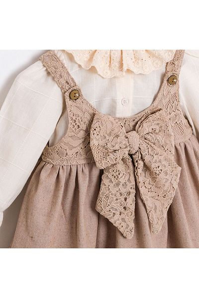PİTABABY Zoe Girls Shirt and Dress Set