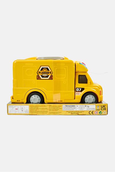 Repair Labour Working Storage Push And Play, Yellow