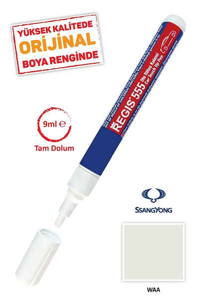 Kementaş Ssangyong Waa Scratch Remover Auto Retouching Pen Auto Full Cover Retouching Pens