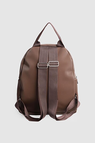 La La'Graccio Paris La'Graccio Paris Γυναικείο Ocabe Satin Αδιάβροχο Σακίδιο πλάτης Καφέ