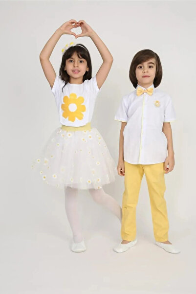 Nacar April 23 May 19 Girl-Boy Double Bottom Top Suit Costume