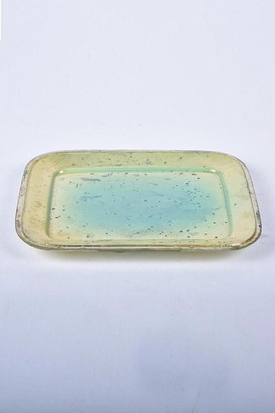 SETABIANCA Seta Splash Tray Glass 15*19 cm