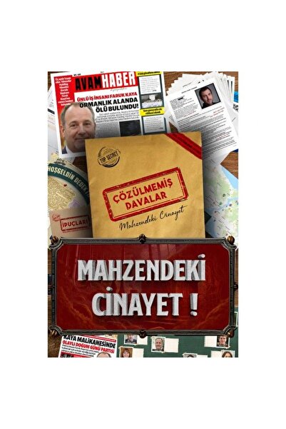 İthaki Yayınları MOLFY MAHZENDEKİ CİNAYET DEDEKTİF OYUNU 13+