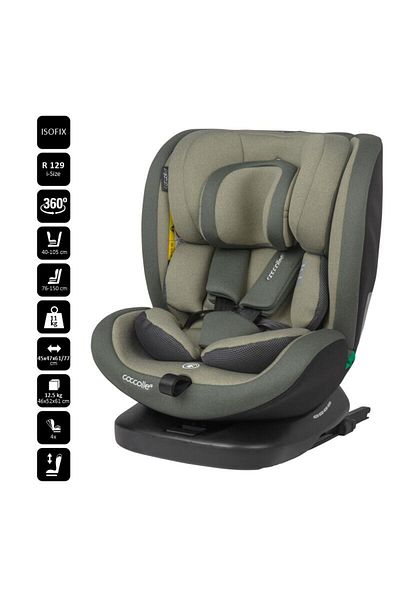 Coccolle Scaun auto iSize 40-150 cm C Mydo Moss green