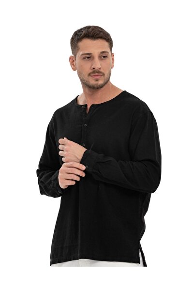 Store %100 Pamuk, Hakim Yaka Erkek Uzun Kollu Gömlek