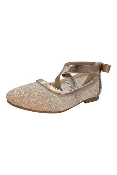 Other Girls' formal shiny shoes with elegant lace