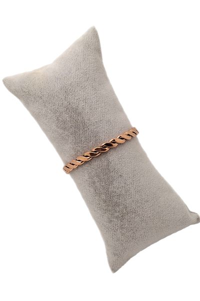 Han Ticarethane Twisted Model Pure Copper Bracelet