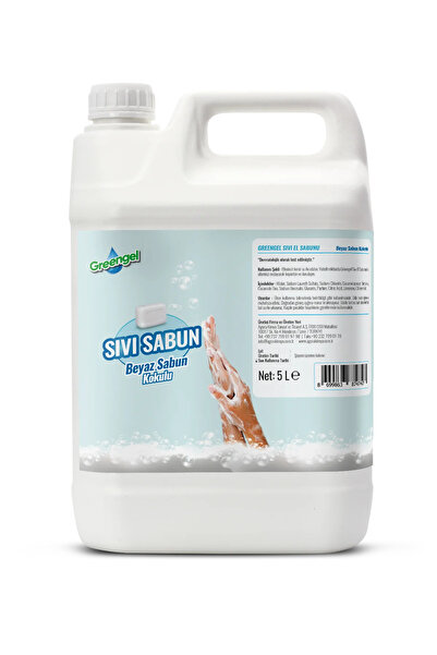 greengel صابون سائل لليدين - صابون أبيض معطر - 5 لتر