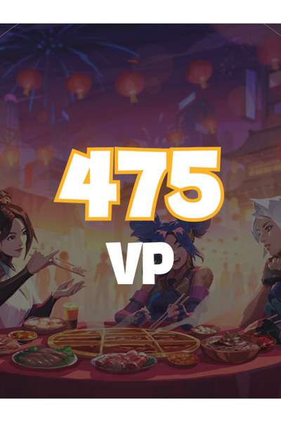 Valorant 475 VP Riot Cash Points