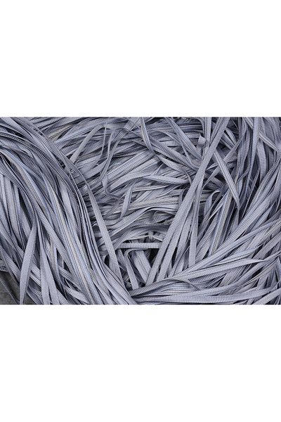 AKÇA TEKSTİL 0.80 mm Double Color Flat String Curtain 100-280 cm Ready-Made Flat Thick Strip