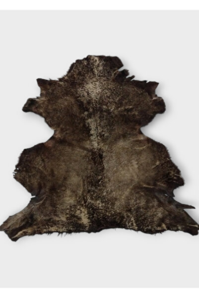 Ottoman Pouffe Hakiki Gerçek Deri Özel Seri Renkli Yumuşacık Koyun Postu 65x7...