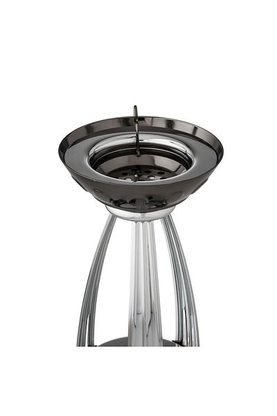 ALSAIF Elegant silver incense burner made of metal
