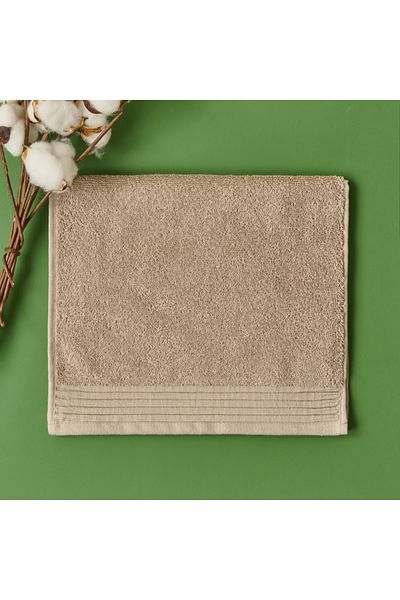 Evidea Soft Premium Hand Towel - Beige - 30X50 cm