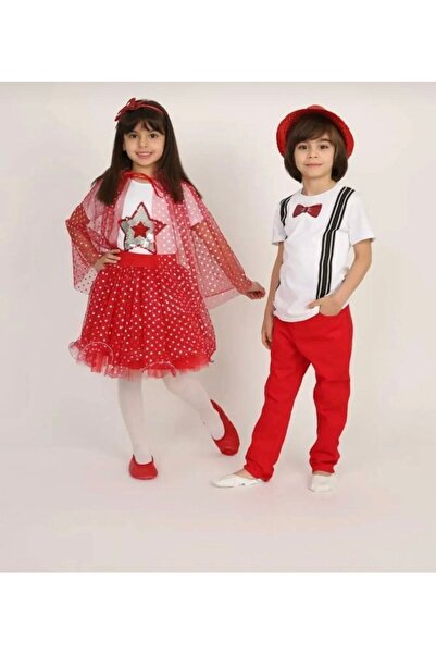Nacar Kız Erkek Çocuk 23 Nisan 29 Ekim 10 Kasım 19 Mayıs Gösteri Kıyafeti Des...