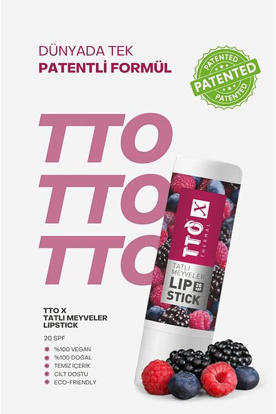 TTO X Sweet Fruits Lipstick 20 Spf Protected Special Formula