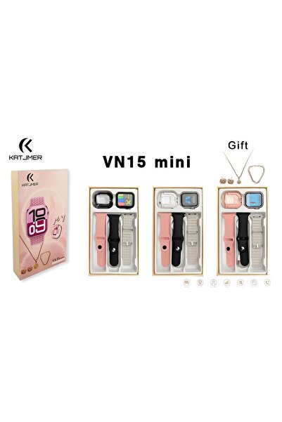 St Morritz Ürün görselinde bulunmuyor Nom Tekno / Katjmer Vn15 Akıllı Saat Se...