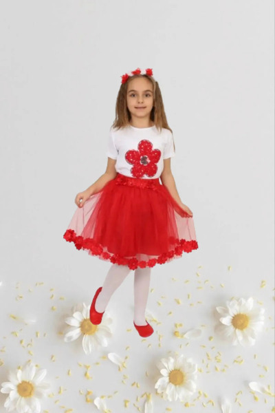 Nacar Female Child April 23 Lower Upper Set Show Clothes