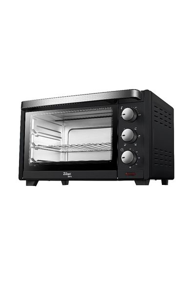 Zilan Cuptor electric Zilan ZLN-0980 IDRIS, 1380 W, 19 Litri, Temperatura Reglabila, Negru