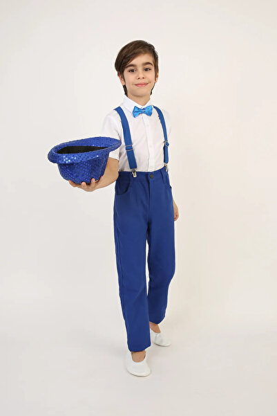 Nacar بدلة ربطة عنق علوية سفلية للأولاد في 23 أبريل