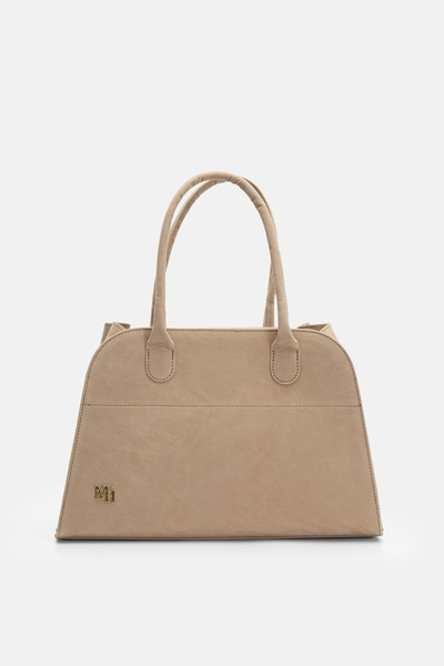 Mathilda Store Kadın Bej Salvi Süet Kol Çantası