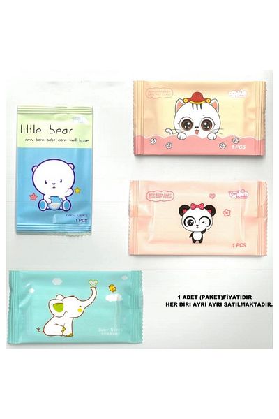 HELVACIOĞLU AKSESUAR Helvacioglu 9515 Pocket Type Single Package Wet Wipes (1 Piece)
